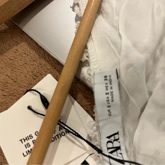 Zara White Crochet Lace Dress - Picture 5 of 5